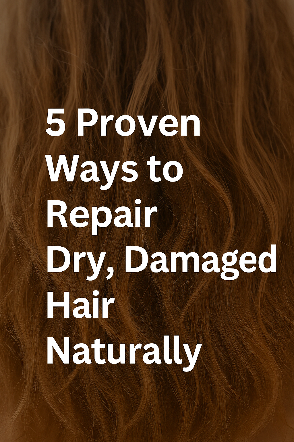 5 Proven Ways to Repair Dry, Damaged Hair Naturally