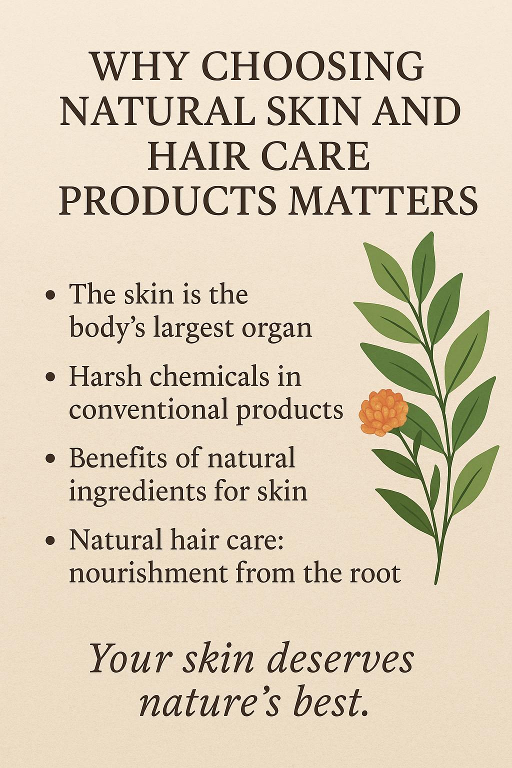 Why Choosing Natural Skin and Hair Care Products Matters - Bee Nature's Essence