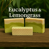 Eucalyptus & Lemongrass Artisan Soap – Refreshing & All Natural 4.5oz