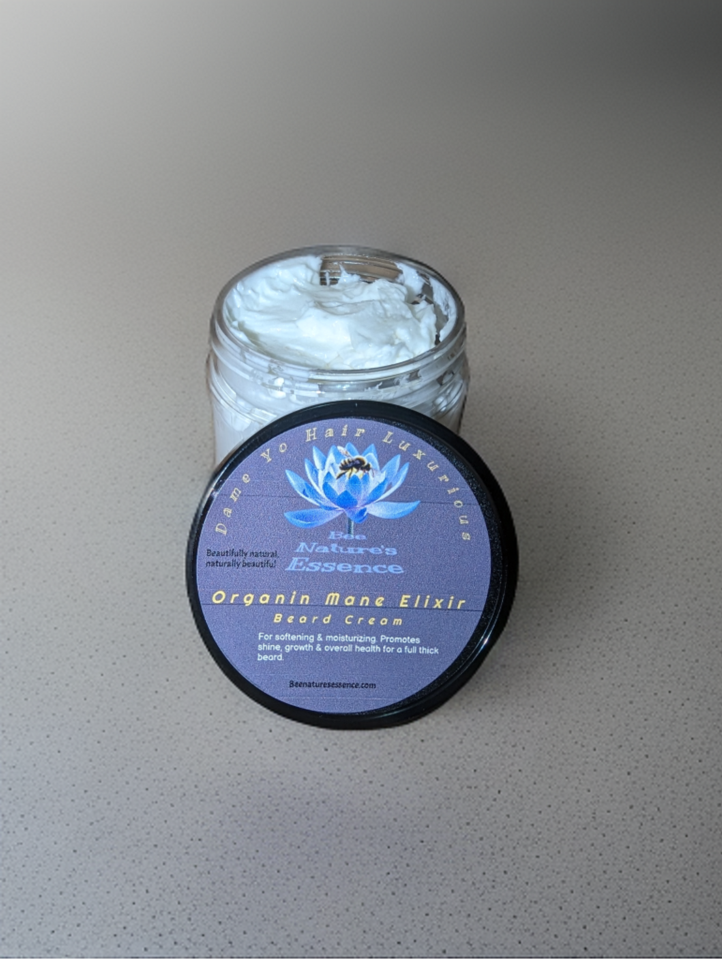 Organic Mane Elixir Beard Cream 2oz