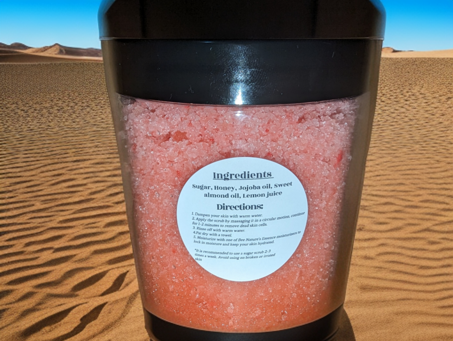 Summer Melon Oasis Sugar Scrub (watermelon scented) 16oz