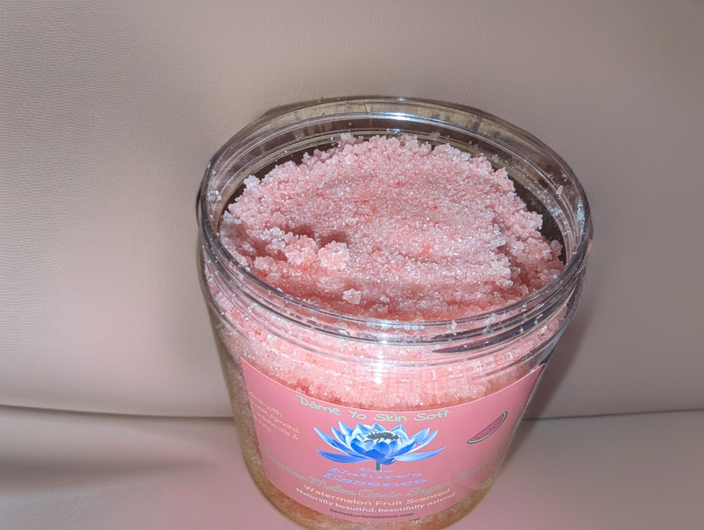 Summer Melon Oasis Sugar Scrub (watermelon scented) 16oz