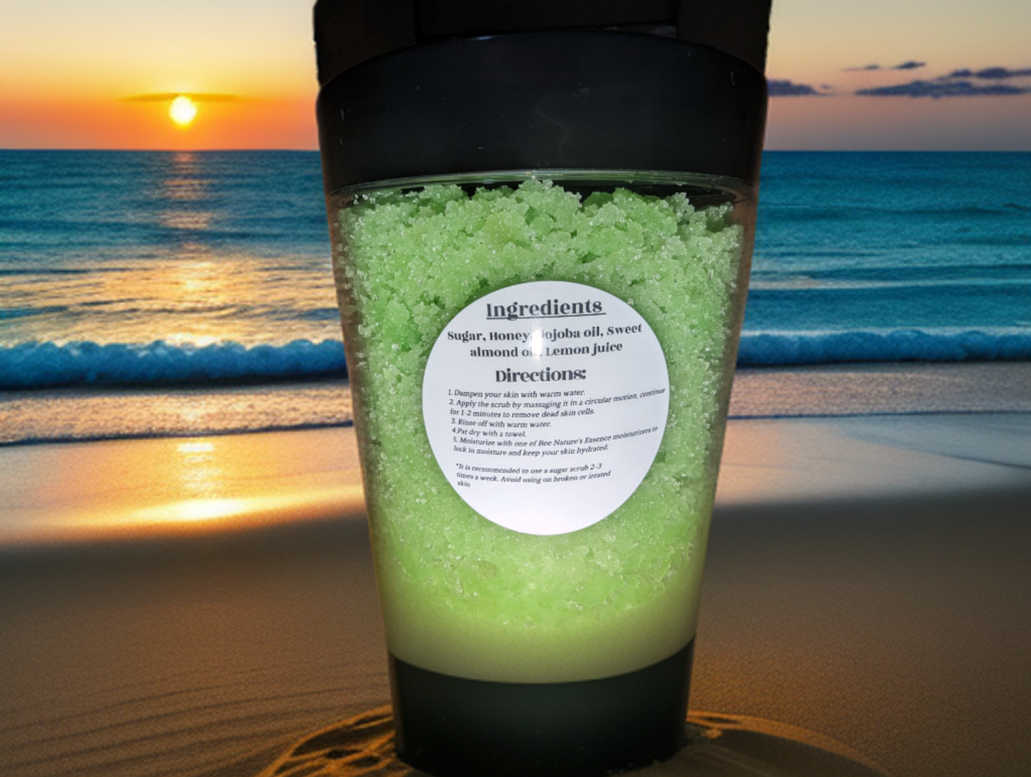 Tropical Paradise Sugar Scrub (tropical paradise scented) 16oz