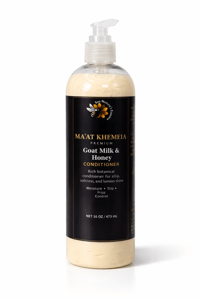 Ma’at Khemeia™ Premium Goat Milk & Honey Conditioner Masque