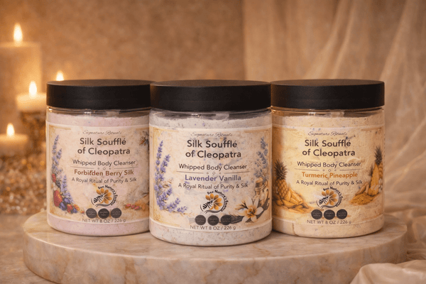 Silk Soufflé of Cleopatra — Whipped Bath Soap